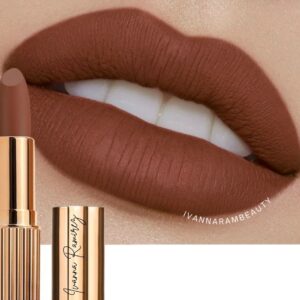 Labial Mate en Barra – Chocolate Nude